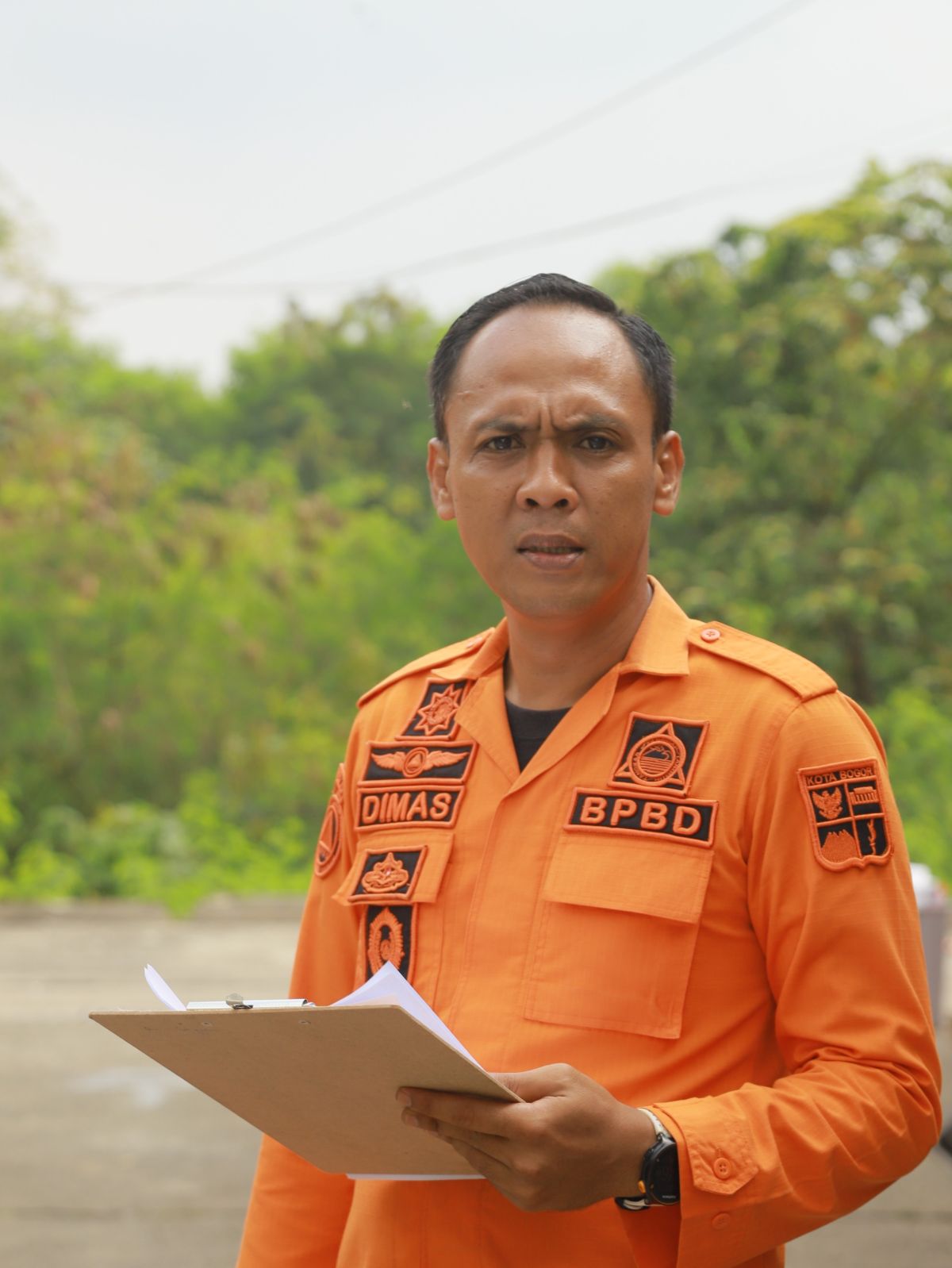 BPBD Kota Bogor Imbau Warga Tak Panik, Waspadai Sebaran Abu Vulkanik Anak Krakatau