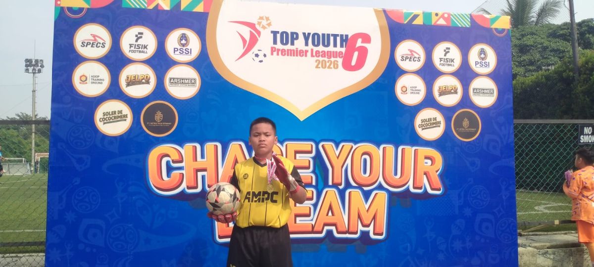 Kiper Muda ARSHMER Tampil Gemilang, M Akbar Rafsanjani Raih Best Seven Liga Top Youth 6