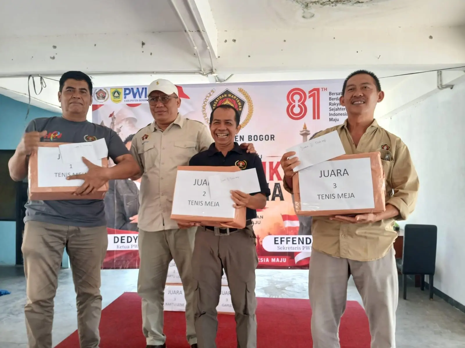 Semarak HUT RI ke-81, PWI Kabupaten Bogor Padukan Aksi Peduli Ciliwung dan Lomba Kemerdekaan
