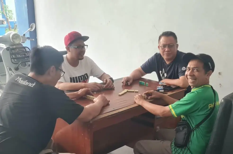HUT ke-81 RI, PWI Kabupaten Bogor Semarakkan Kemerdekaan Lewat Adu Gaple