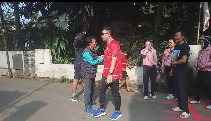 Jalan Sehat RW 03 Pasir Jaya Meriah, Warga Antusias Sambut HUT RI ke-81