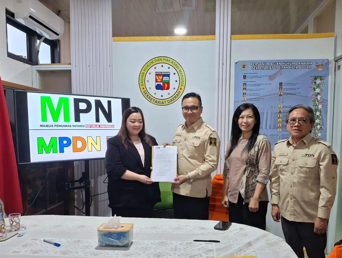 Aduan Notaris Tembus Kementerian Hukum, MPDN Kota Bogor Perkuat Pengawasan