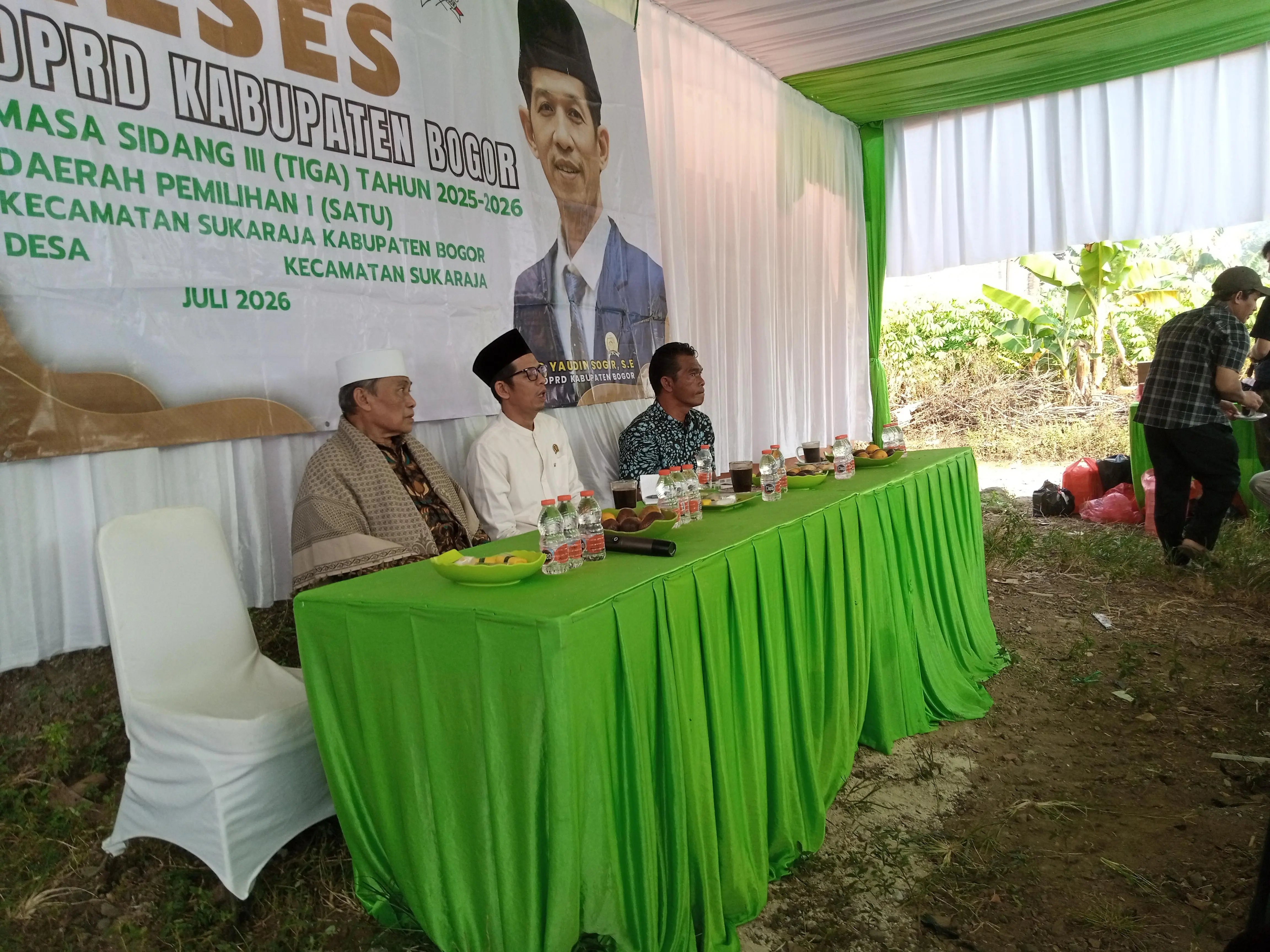 Wakil Ketua Komisi I DPRD Kabupaten Bogor Serap Aspirasi Warga Sukatani Lewat Reses Mandiri