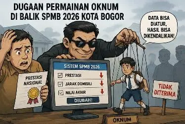 SPMB 2026 Kota Bogor Disorot, Sistem Penilaian Terkunci dan Data Jarak Berubah-ubah, Orang Tua Desak Audit Independen
