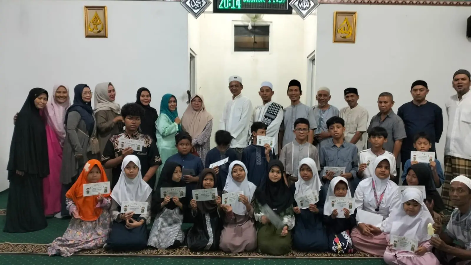 Semangat 1 Muharam 1448 H, DKM Al Ikhlas Rusunawa Menteng Santuni Anak Yatim