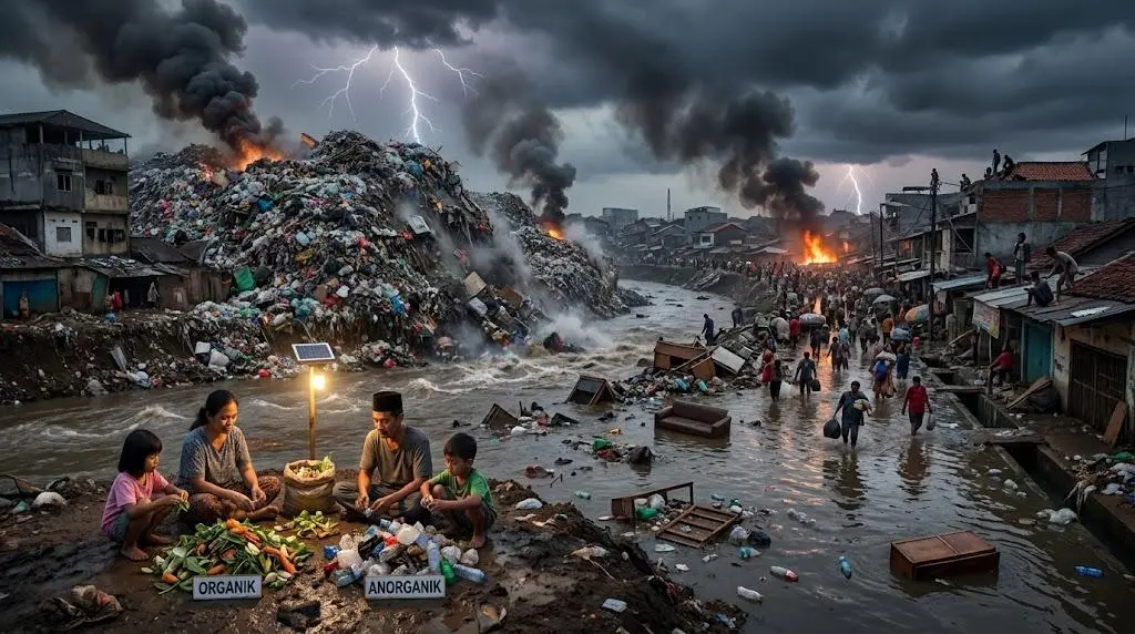 Gunung Sampah Mengancam, Memilah Sampah Jadi Benteng Pertama Mencegah Bencana