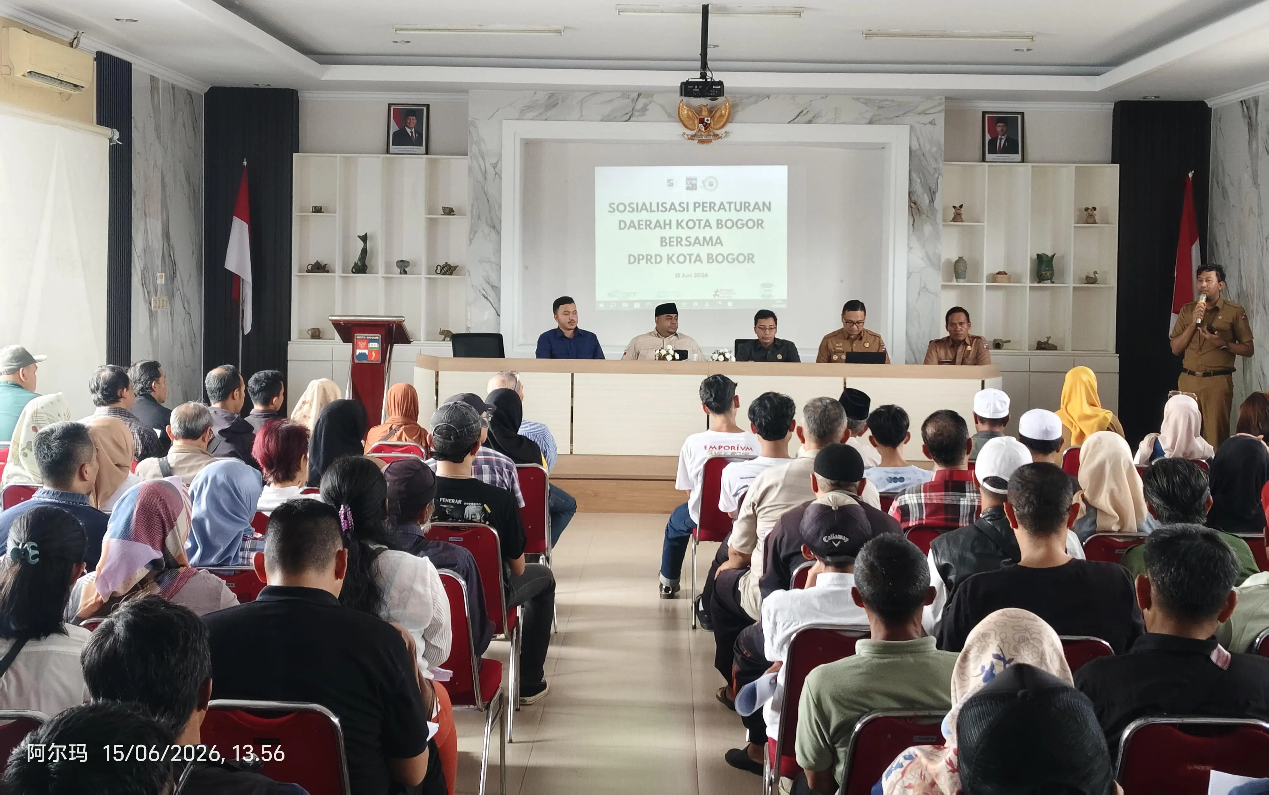 DPRD dan Pemkot Bogor Perkuat Literasi Hukum, Tiga Perda Disosialisasikan ke Warga Bogor Selatan