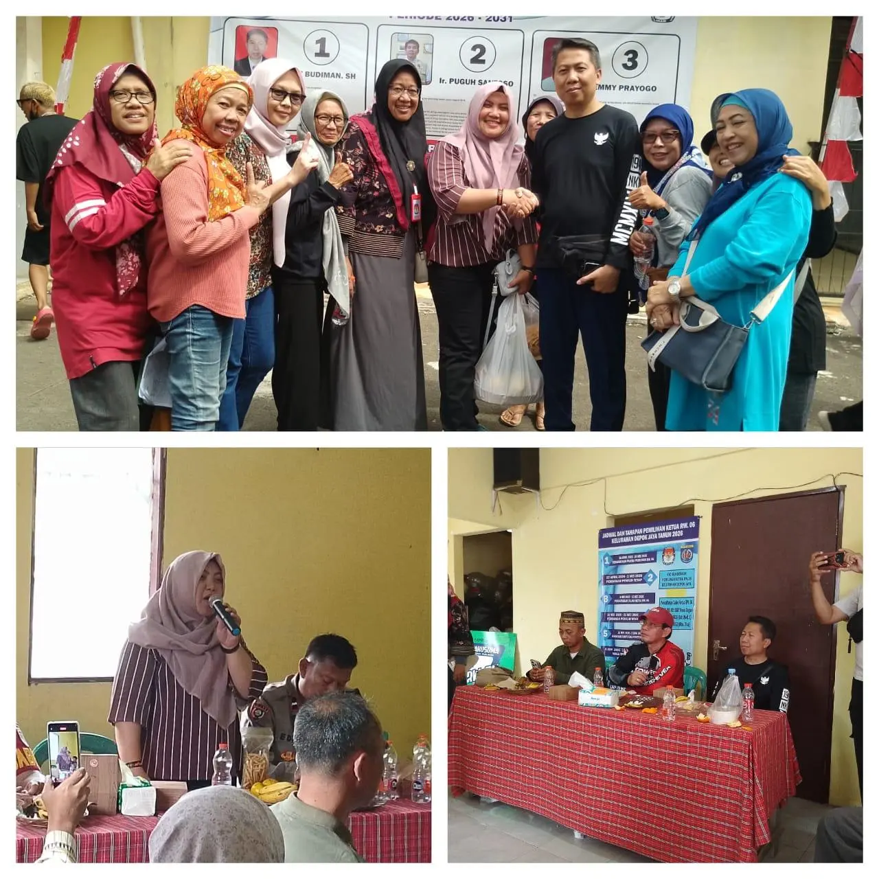 Usai Kontestasi, RW 06 Depok Jaya Kompak Bangun Lingkungan