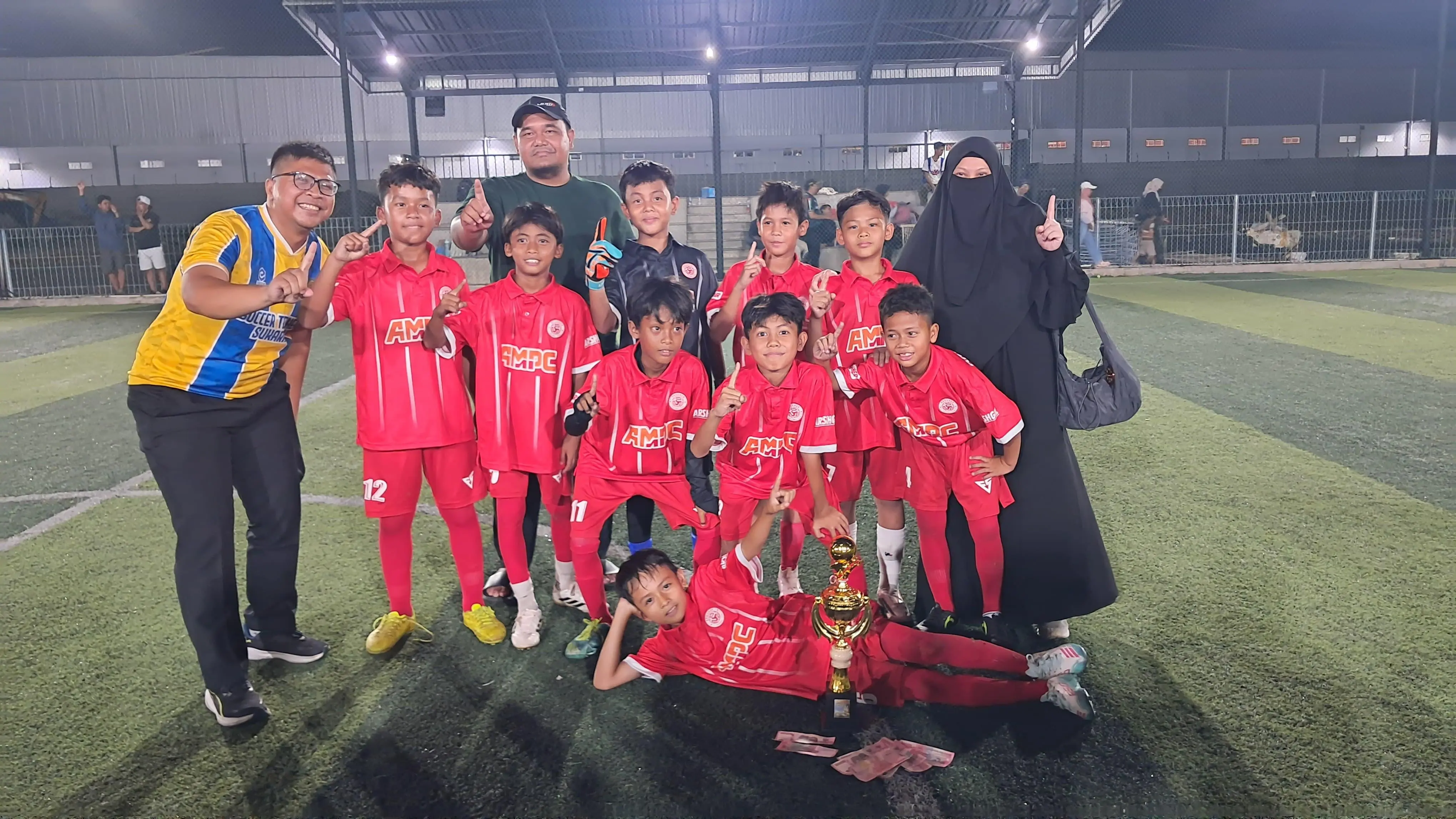 Jersey Baru Semangat Baru, Arshmer FC Juara Turnamen Tropeo di Q Sport Minisoccer
