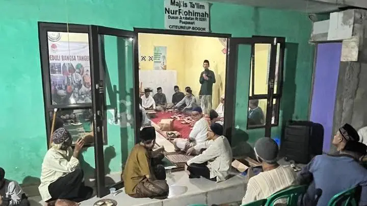 Pengajian Al Qalam di Citeureup Penuh Khidmat, Abi Sogir Sebut Pernikahan Jalan Menuju Berkah dan Kesempurnaan Ibadah