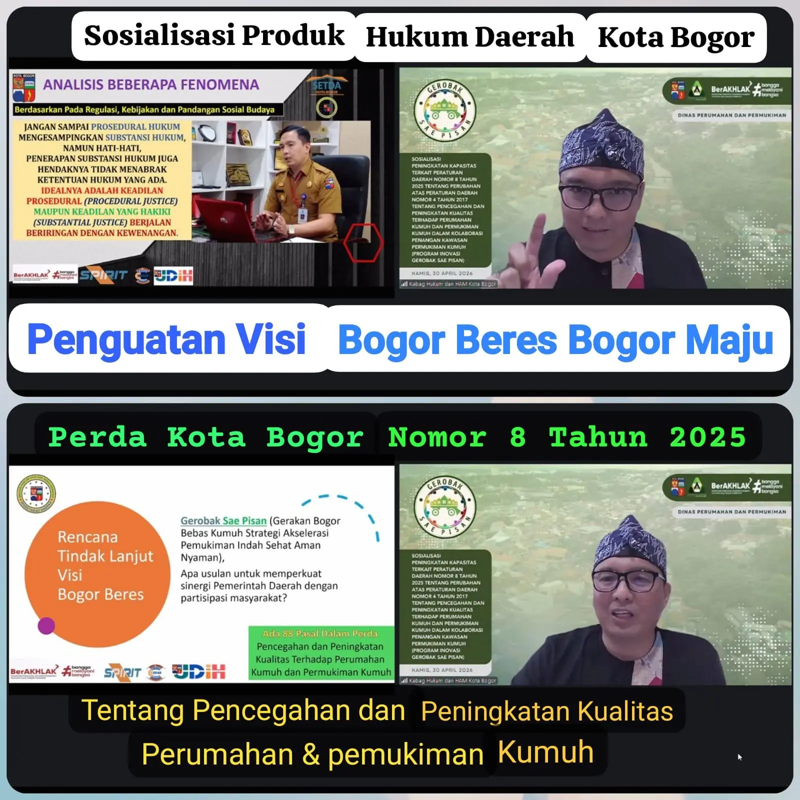 Regulasi Kuat, Bogor Melaju: Alma Tegaskan Perda Jadi Fondasi Visi Bogor Beres, Bogor Maju