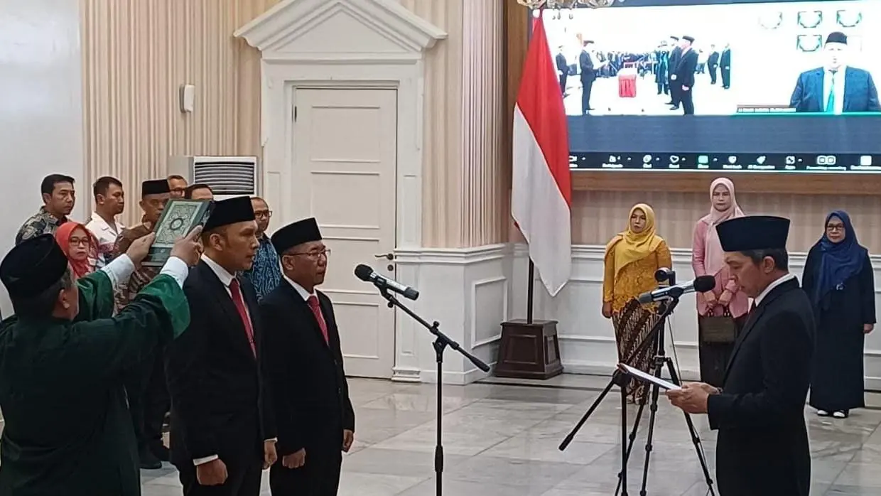 Dedie Rachim Lantik Dua Direksi Tirta Pakuan, Dorong Akselerasi Layanan dan Proyek IPAL 2027