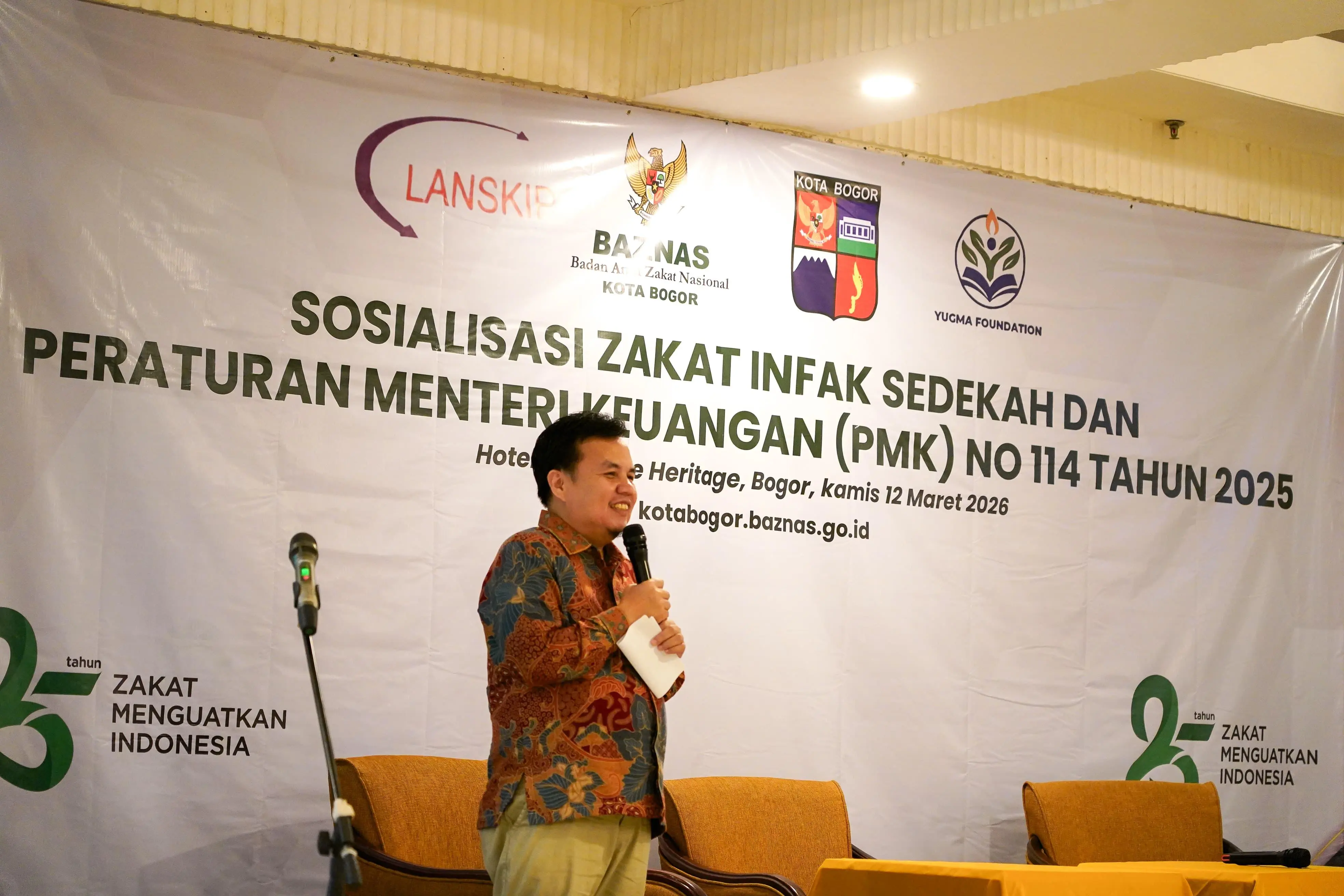 Ketua DPRD Kota Bogor Dorong Optimalisasi Zakat Perusahaan Melalui BAZNAS