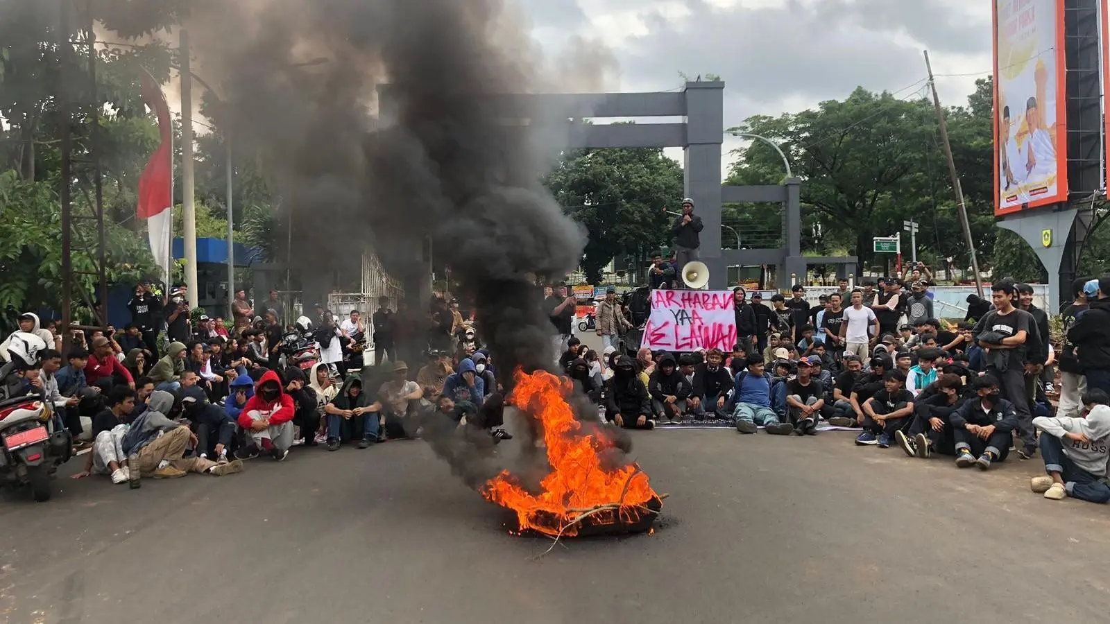 RMB Kembali Turun ke Jalan, Desak DPRD Bogor Coret Anggaran Videotron Ratusan Miliar