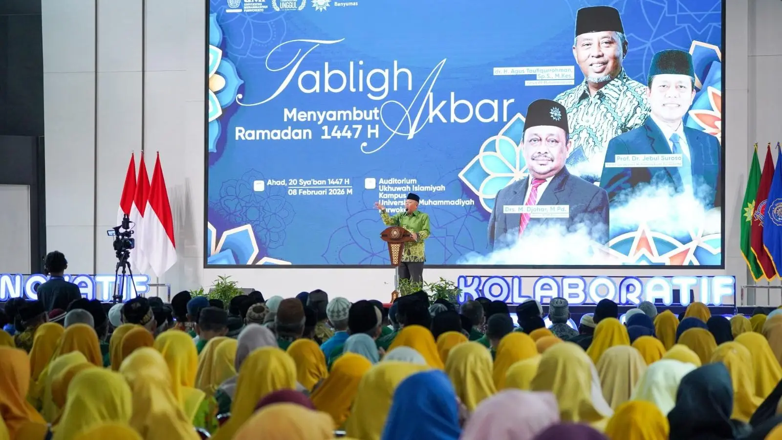 Ribuan Jamaah Padati Tabligh Akbar PDM Banyumas, Satukan Iman, Kesehatan, dan Kepedulian Sosial Sambut Ramadhan