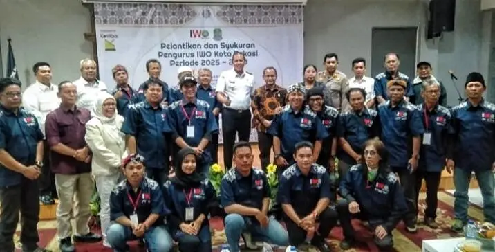 Pengurus PD IWO Kota Bekasi Resmi Dilantik, Wali Kota dan DPRD Tegaskan Peran Strategis Pers