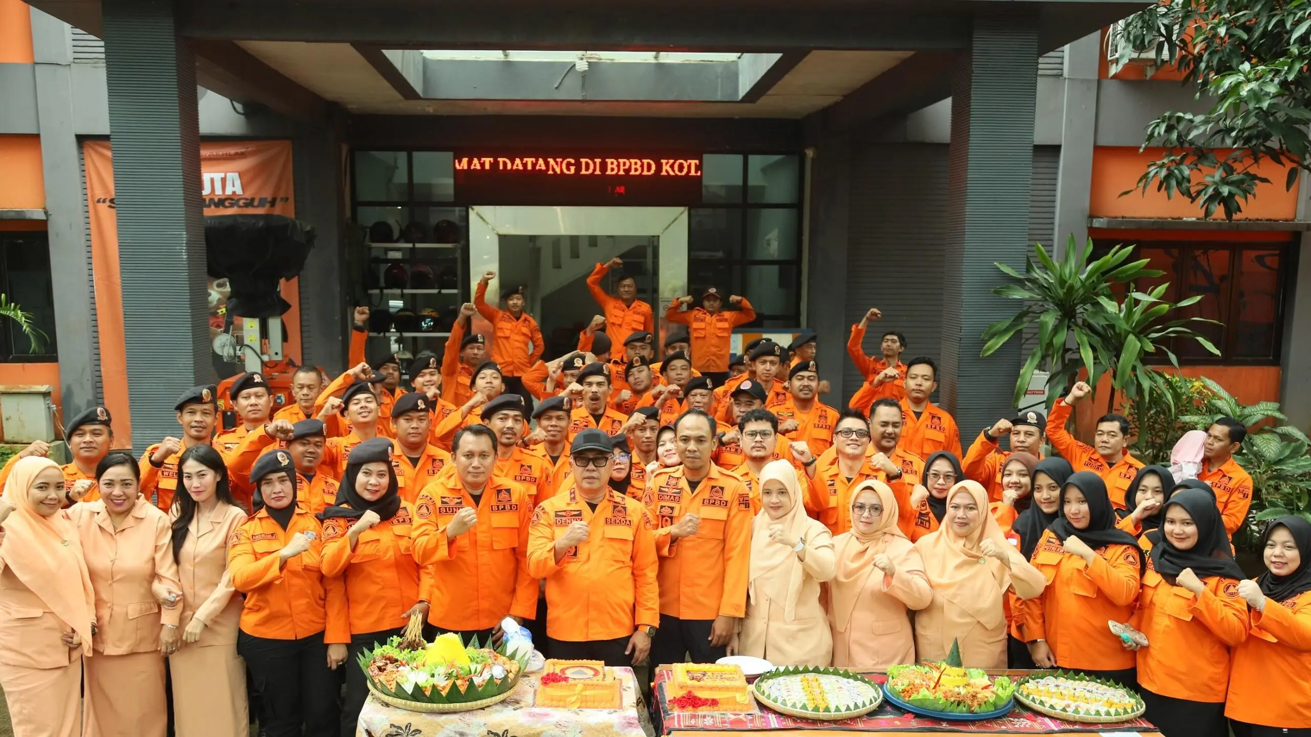 Sekdakot Bogor Denny Mulyadi Tekankan Penguatan SDM dan Respons Cepat Bencana di HUT ke 11 BPBD
