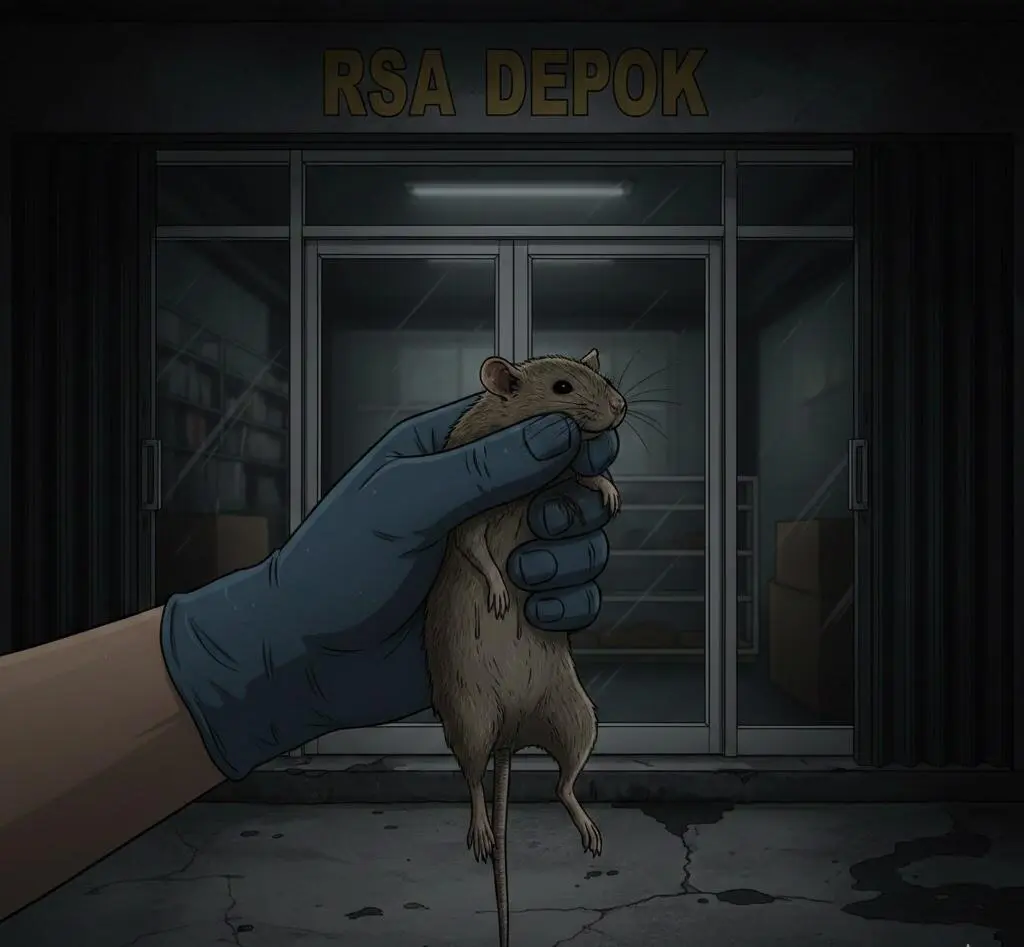 Karyawan RSA Depok Mengaku Sering Diteror Bangkai Tikus Tanpa Kepala