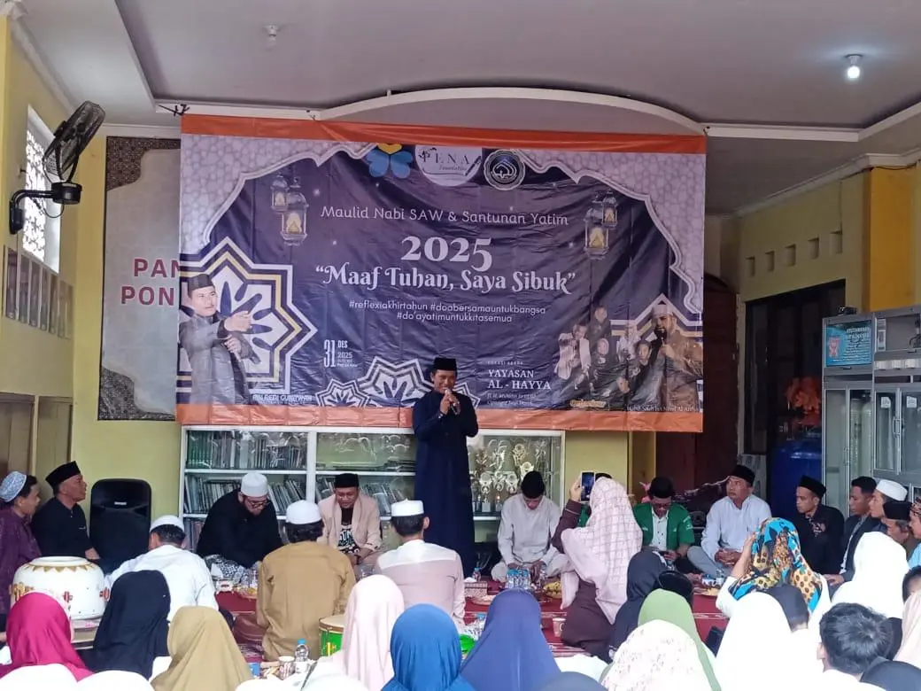 Refleksi Akhir Tahun, Al- Hayya ‎dan Pena Foundation Gelar Doa Bersama dan Santunan Yatim
