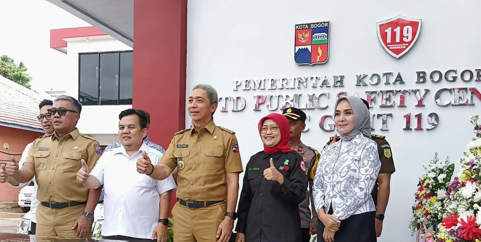 Ketua DPRD Kota Bogor Hadiri Peresmian Gedung PSC Gesit 119, Dorong Peningkatan Layanan Kesehatan
