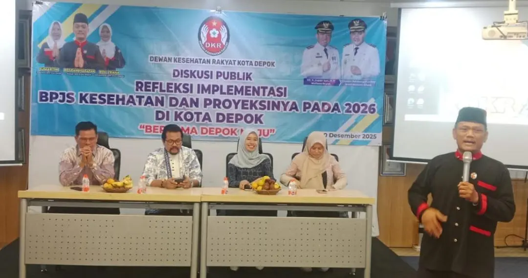 DKR Evaluasi BPJS Kesehatan, Wali Kota Depok Tekankan Penguatan Layanan Kesehatan