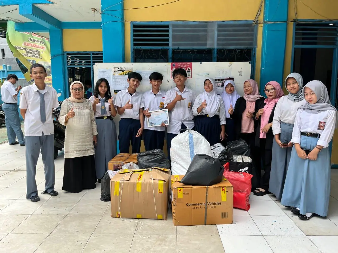 SMP dan SMK Panmas Depok Gelar Aksi Kebaikan, Kumpulkan Donasi untuk Korban Bencana Alam di Sumatera dan Aceh