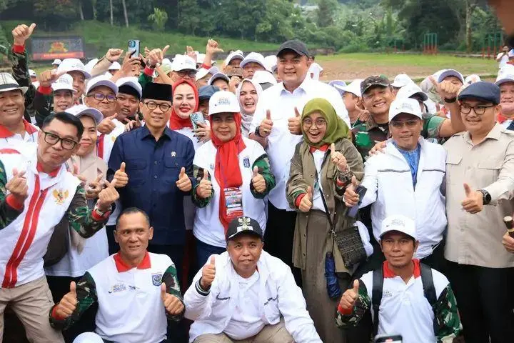 Jambore Apdesi Merah Putih 2025: Pemkab Bogor Mantapkan Sinergi Desa untuk Percepatan Pembangunan