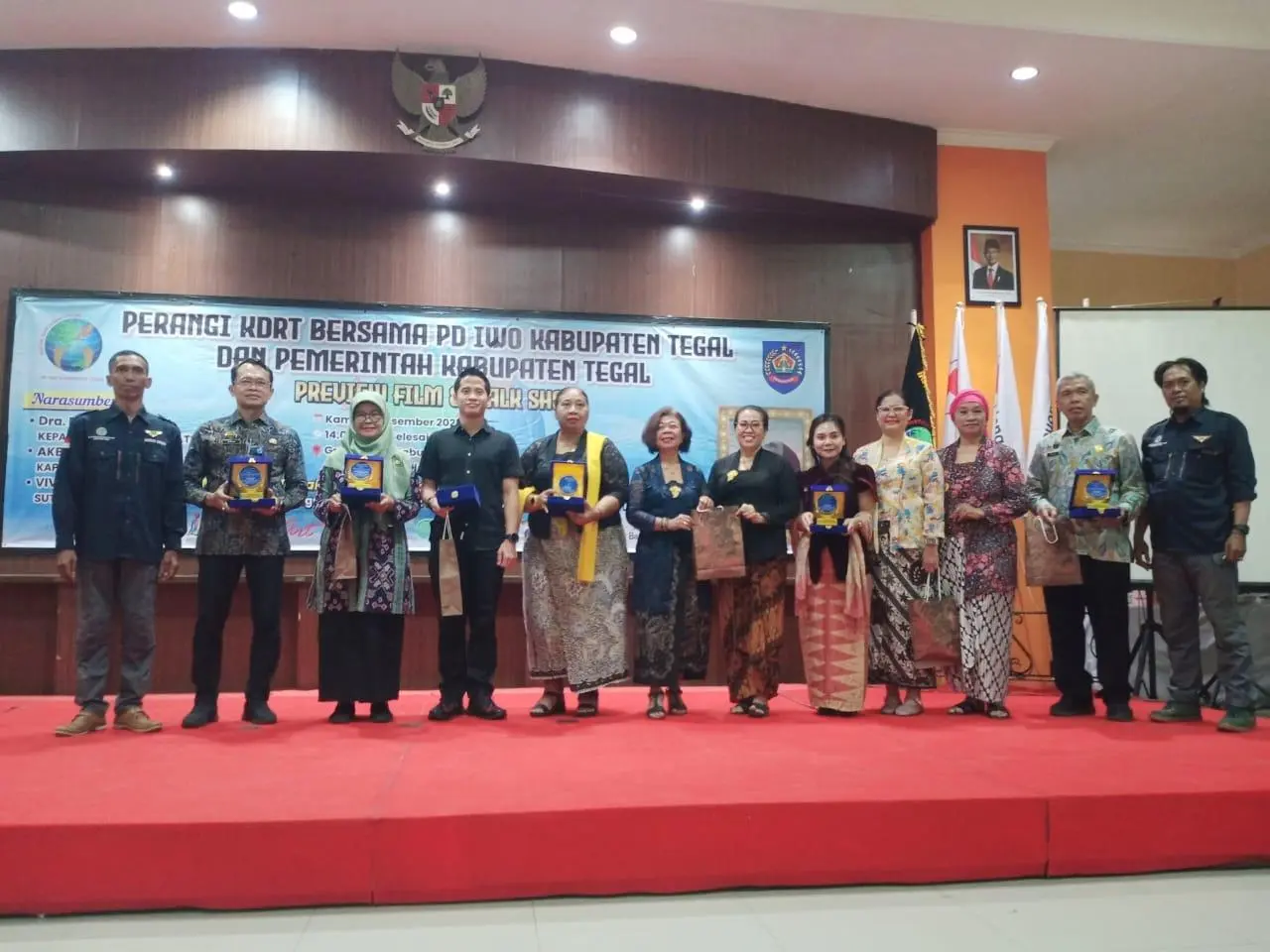 PD IWO Tegal dan Pemkab Tegal Gelar Acara Anti KDRT