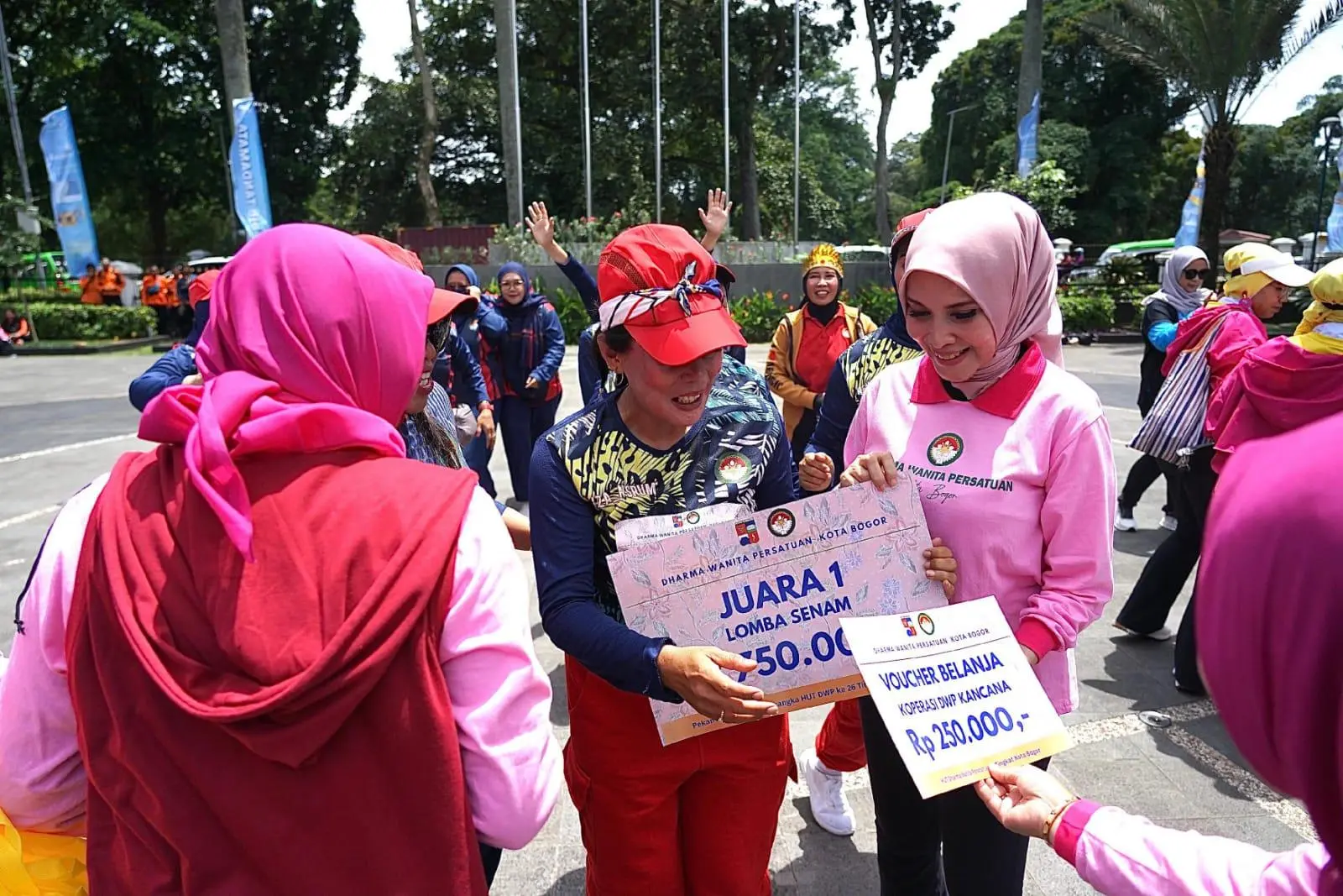 HUT ke-26 DWP Kota Bogor Diwarnai Pekan Olahraga dan Seminar Kesehatan