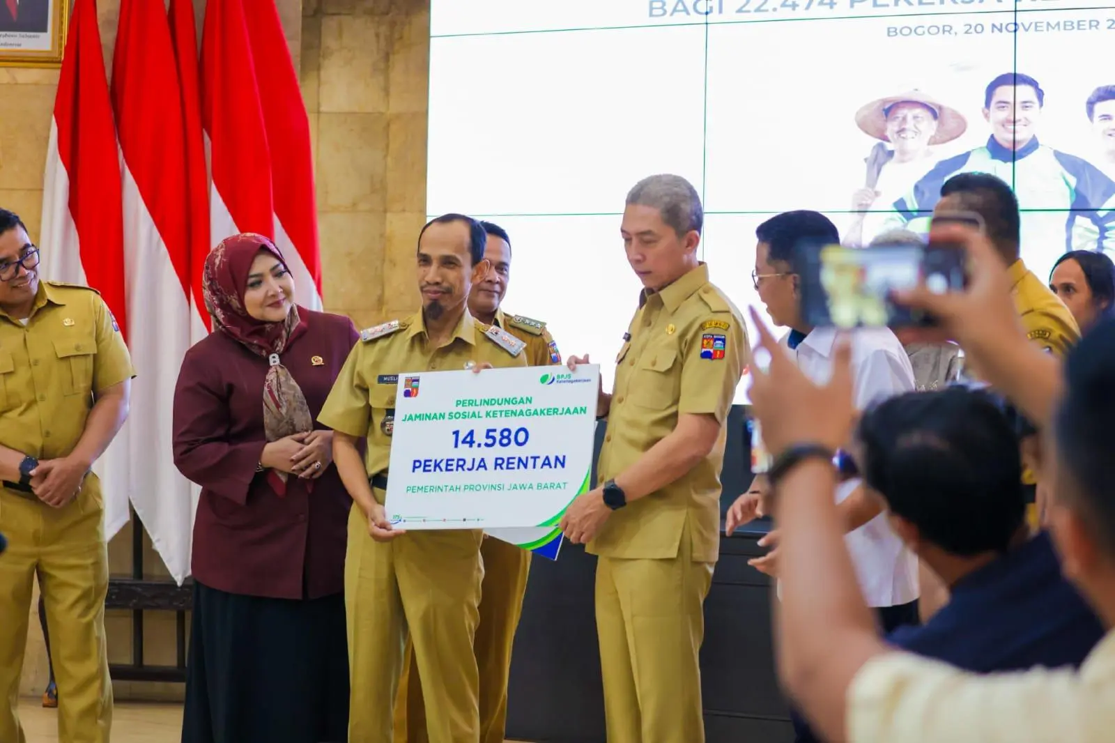 Pemkot Bogor Perluas Perlindungan Sosial untuk Pekerja Rentan