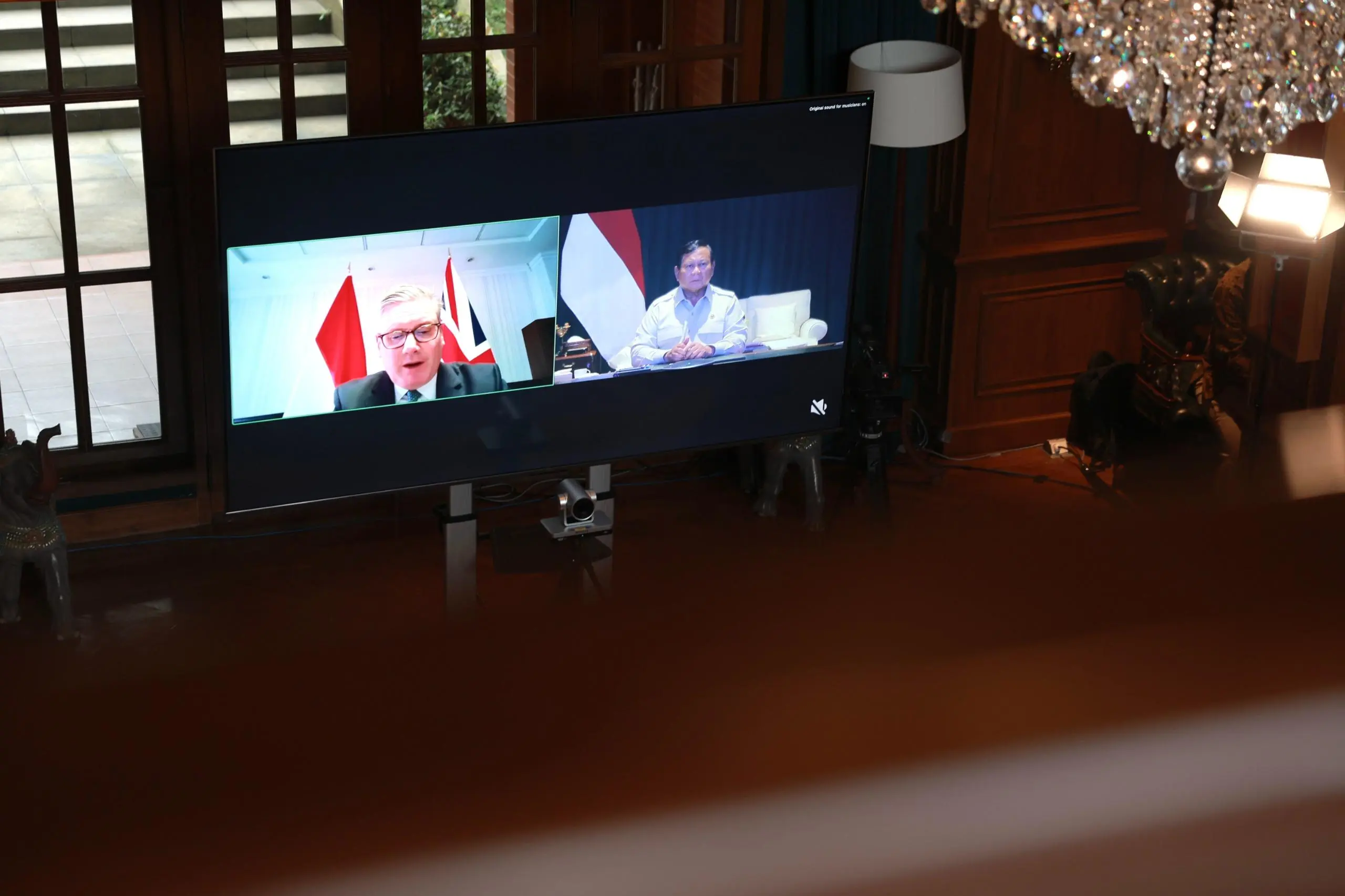 Prabowo–Starmer Gelar Pertemuan Virtual, Kerja Sama Maritim hingga Pendidikan Menguat