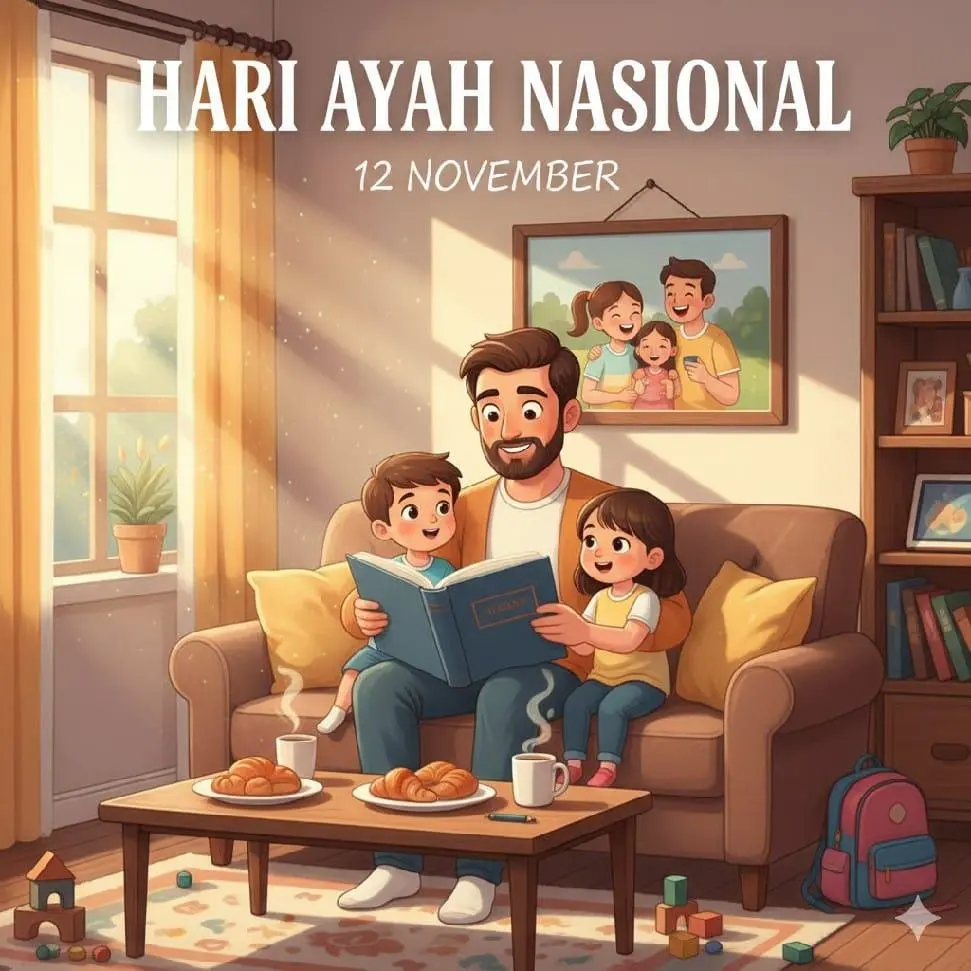 Hari Ayah Nasional 12 November 2025: Arti, Refleksi, dan Cara Sederhana Merayakannya