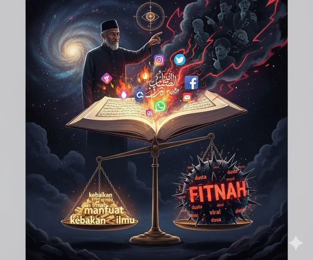 Jangan Remehkan Fitnah di Media Sosial, Dosa Ikut Menyebar