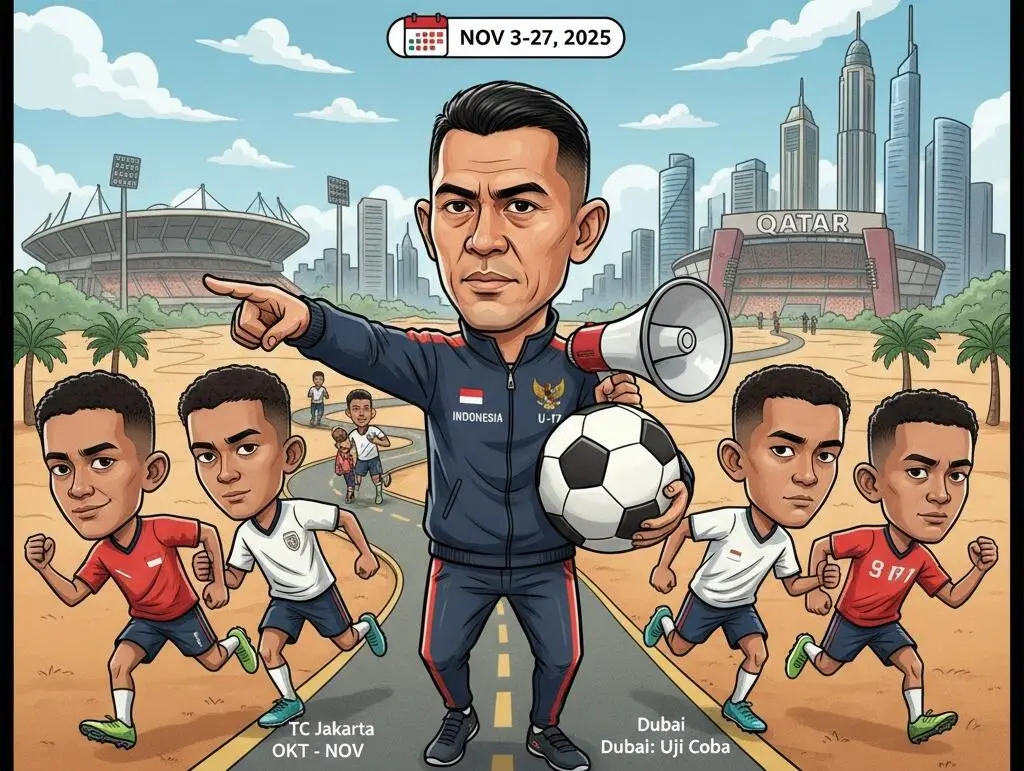 Timnas Indonesia U-17 Siap Tempur di Piala Dunia 2025