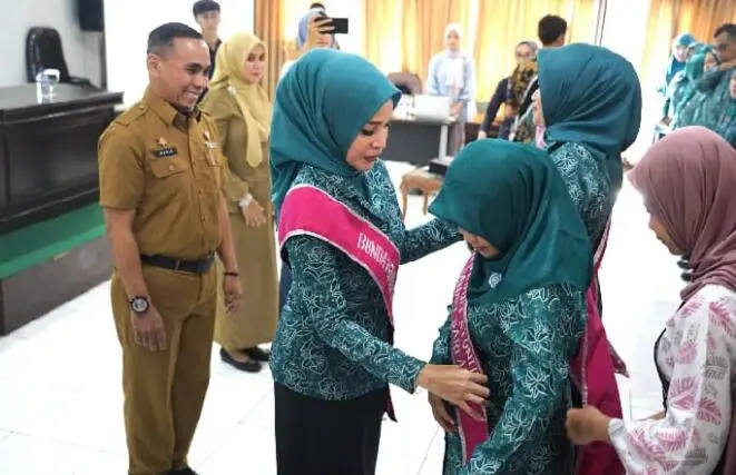 Yantie Rachim Kukuhkan Bunda Peduli Stunting Kecamatan se-Kota Bogor, Tegaskan Peran Perempuan Jadi Kunci Turunkan Stunting