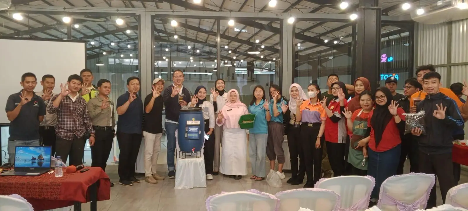 Q Square Gandeng DLH Bogor Latih Pengelolaan Sampah Terpadu di Pusat Perbelanjaan