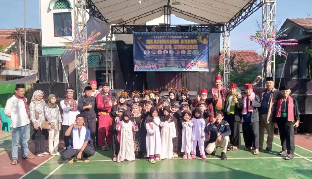 Warga Stangkle gelar lebaran Kampung
