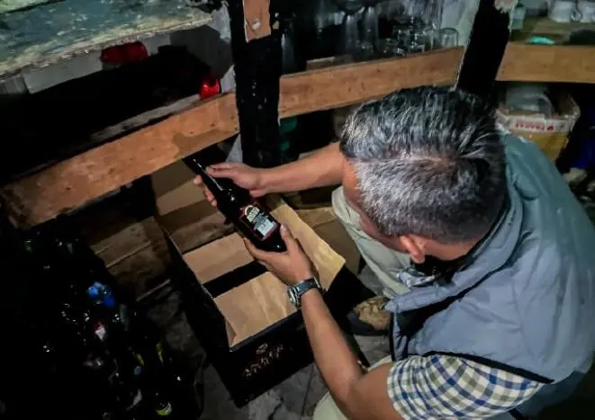 Pemkot Bogor sita ratusan Miras dari THM nekat Oprasi di bulan Ramadhan