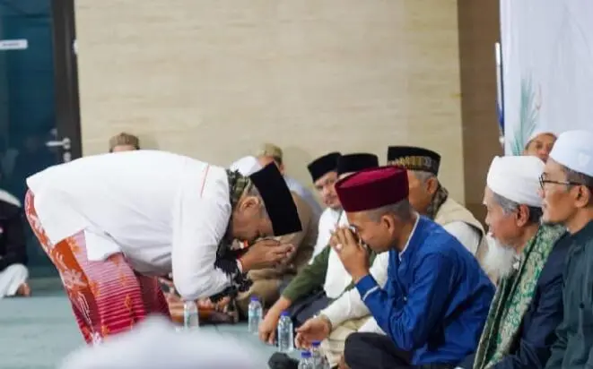 Adityawarman Adil hadiri Tabligh Akbar bersama Ustadz Abdul Shomad