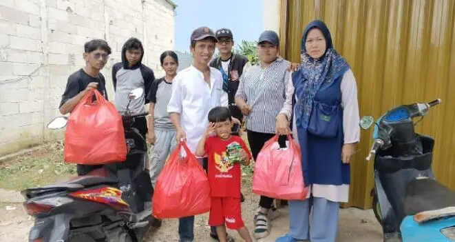 Beras Maur Paguyuban peduli sesama di Depok