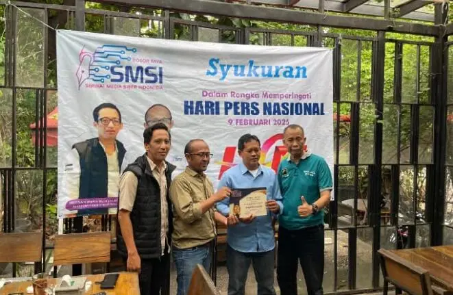 Pengurus Baru SMSI Bogor Raya Peringati HPN 2025: Memajukan Industri Media Digital