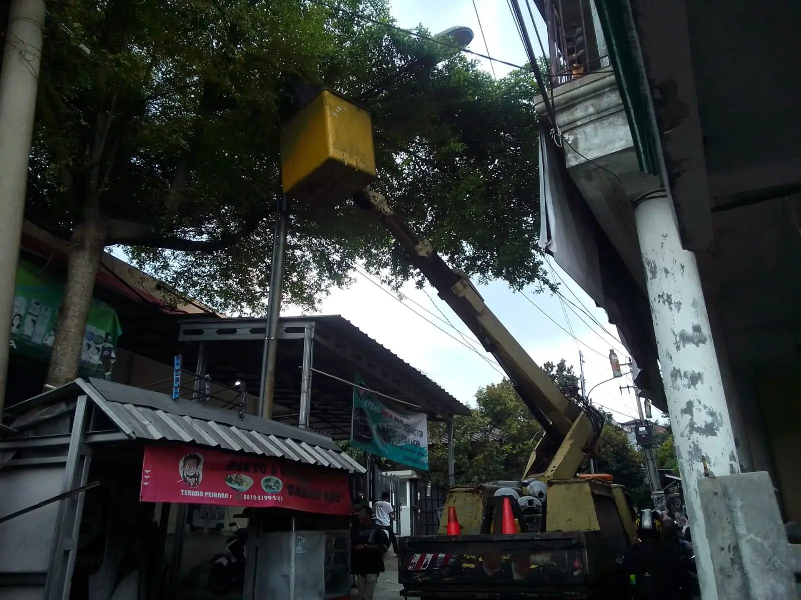 Warga Sindangrasa sembringah Dishub Kota Bogor gercep tanggapi keluhan PJU