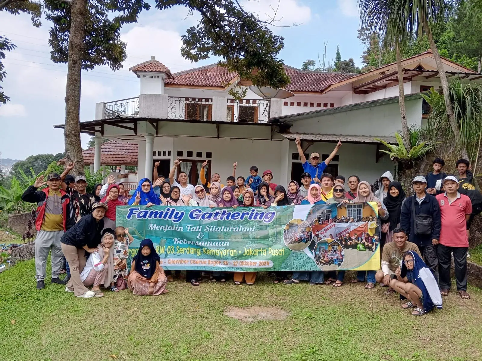 Warga Kemayoran Jakarta adakan Family Gathering