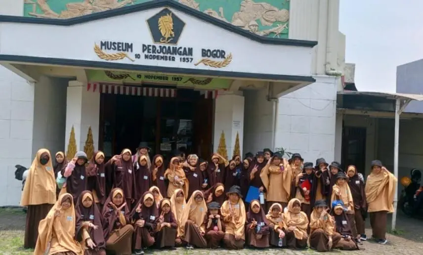 Siswa SDIT Anak Shalih Bogor Islamic School Kunjungi Museum Perjuangan