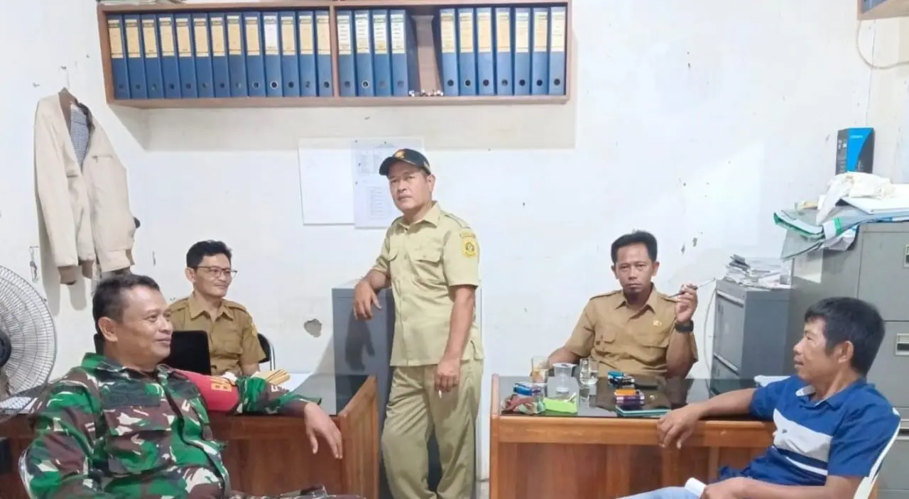 Komunikasi Sosial bersama Pemerintah Desa cara Babinsa Atasi Kamtibmas