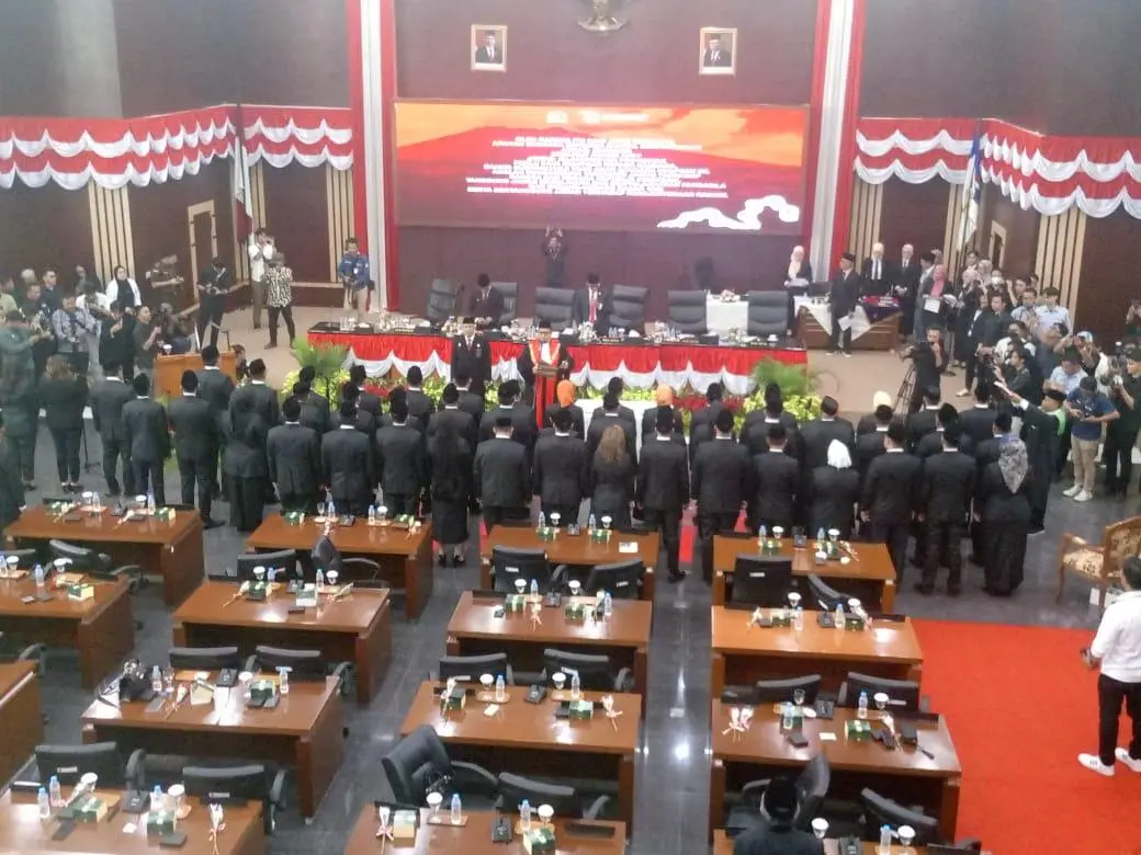 Sebanyak 50 Anggota DPRD Kota Bogor Dilantik