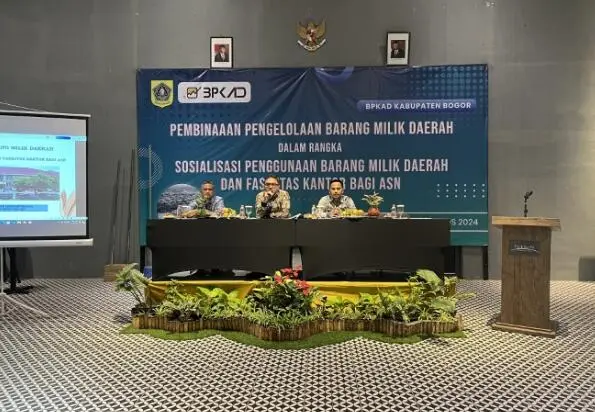 Pembinaan Pengelolaan Barang Milik Daerah Pemerintah Kabupaten Bogor  Tahun Anggaran 2024