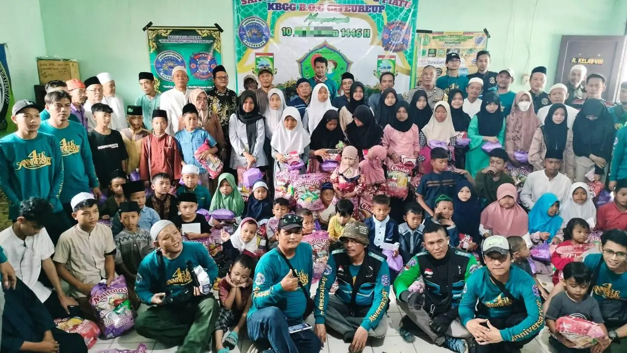 Keluarga Besar Beringin OnLine Citeureup Santuni Yatim