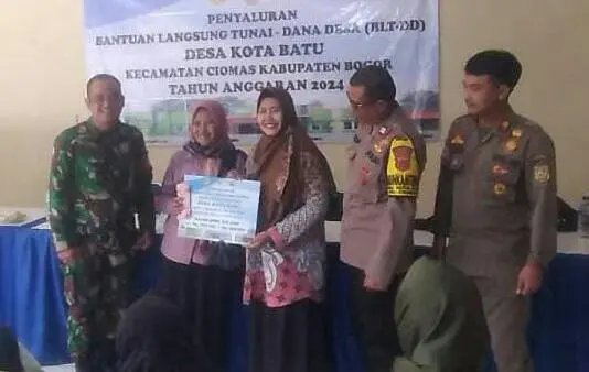 153 KPM di Kota Batu Ciomas dapat Bantuan Uang Tunai