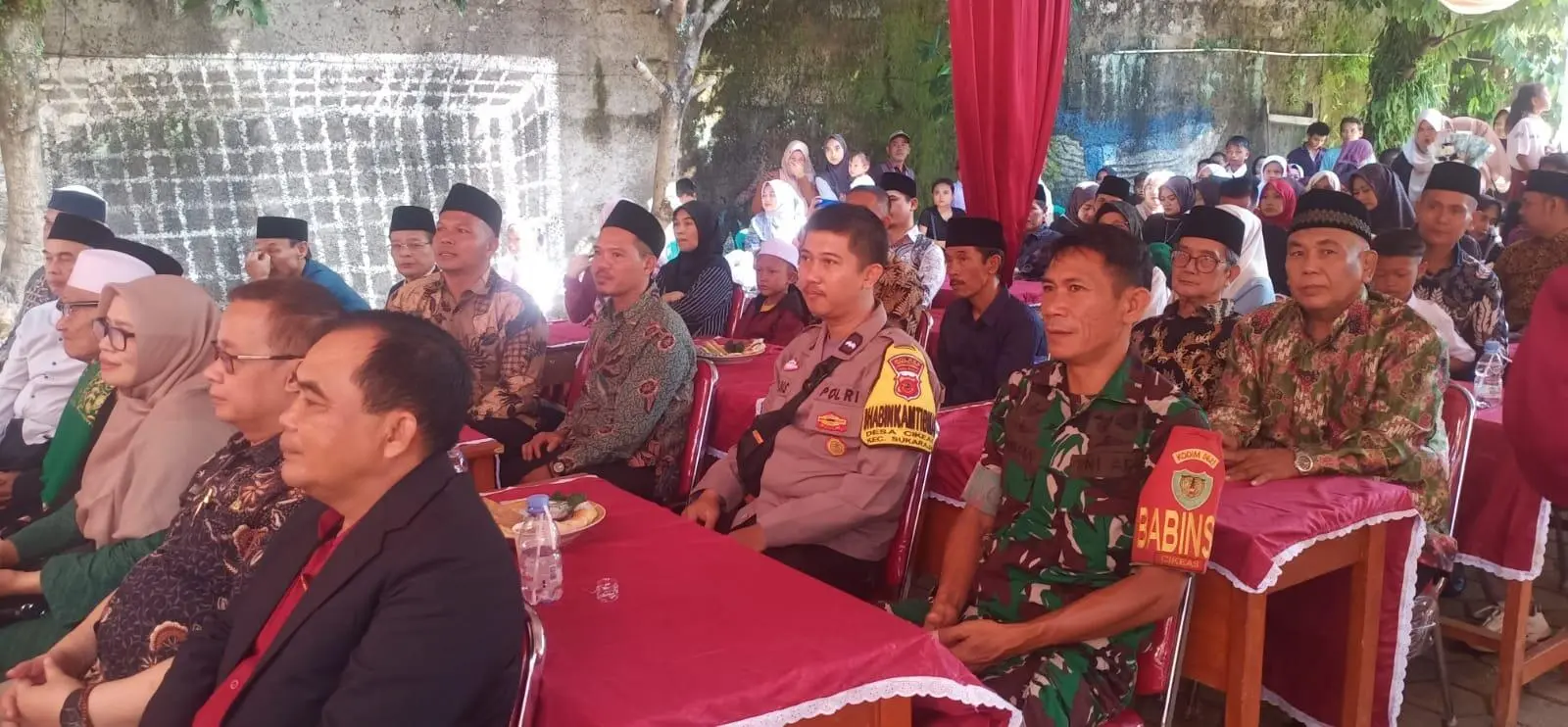 Babinsa Ajak Masyarakat Lakukan Pengamanan Bersama